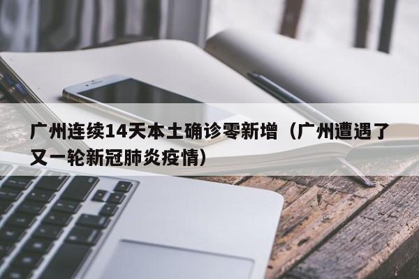广州连续14天本土确诊零新增(广州遭遇了又一轮新冠肺炎疫情)